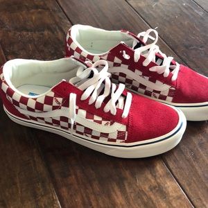 BRAND NEW VANS WORE ONCE